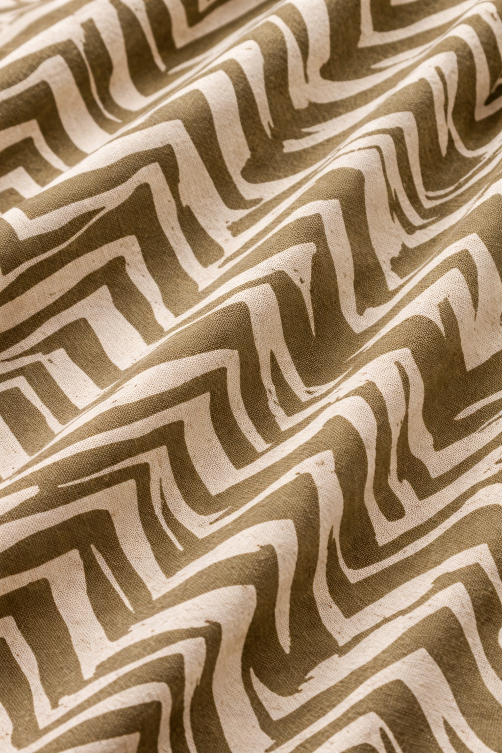 Pomodoro Chevron Dress