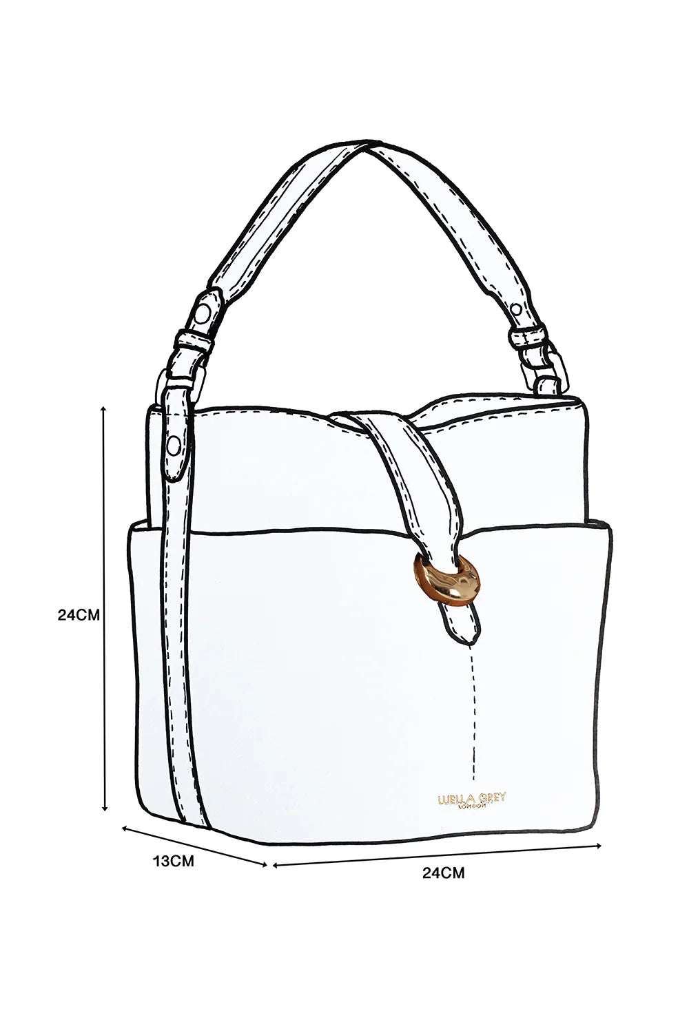 Indra Bucket Crossbody