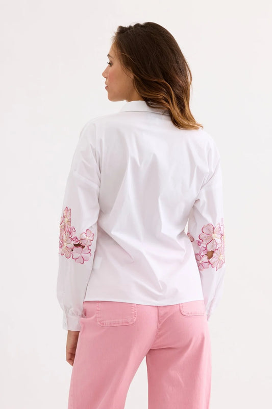 Leo & Ugo Floral Detail Shirt