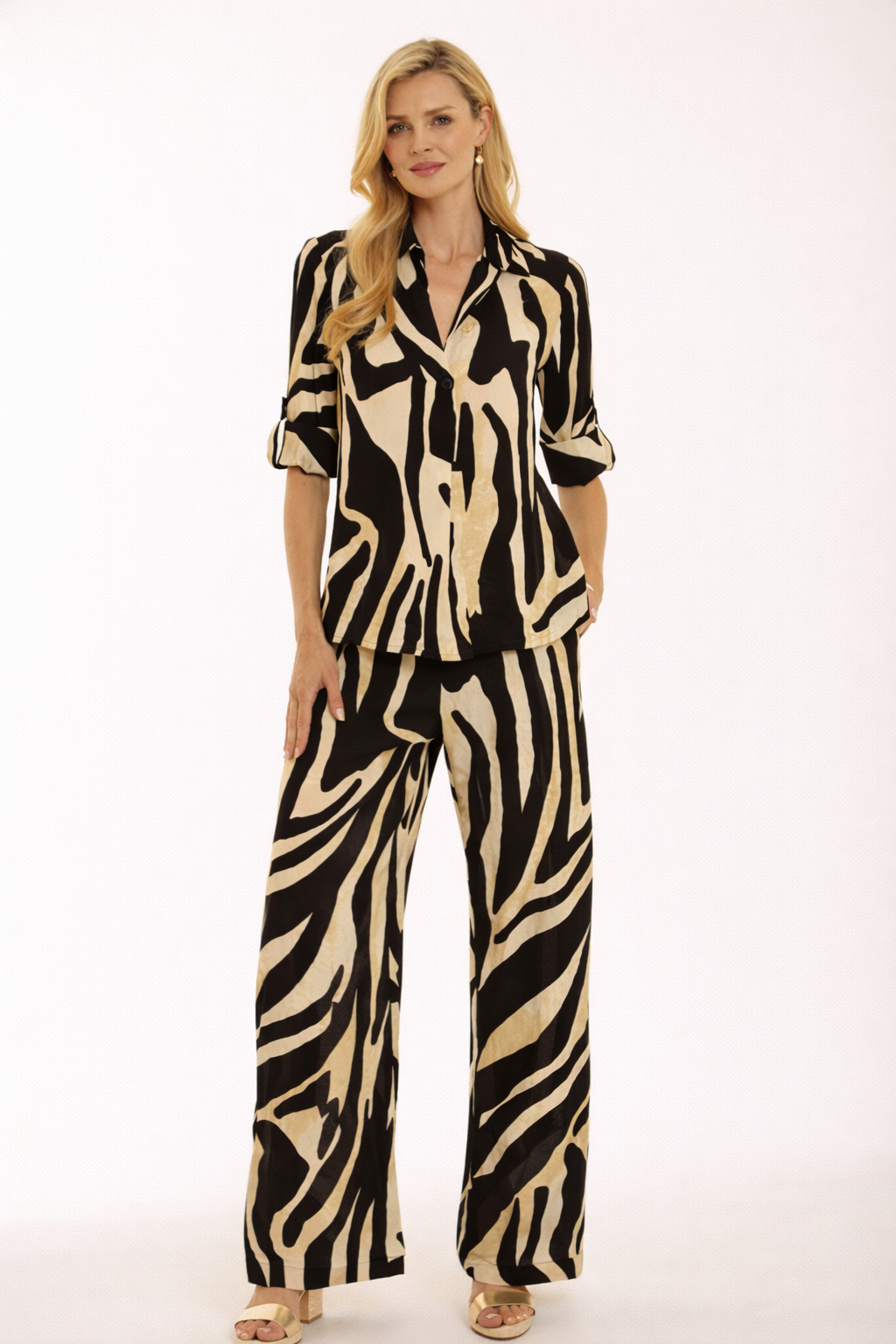 Pomodoro Zebra Trousers