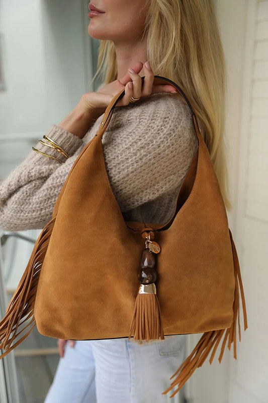 Paloma Suede Shoulder Bag