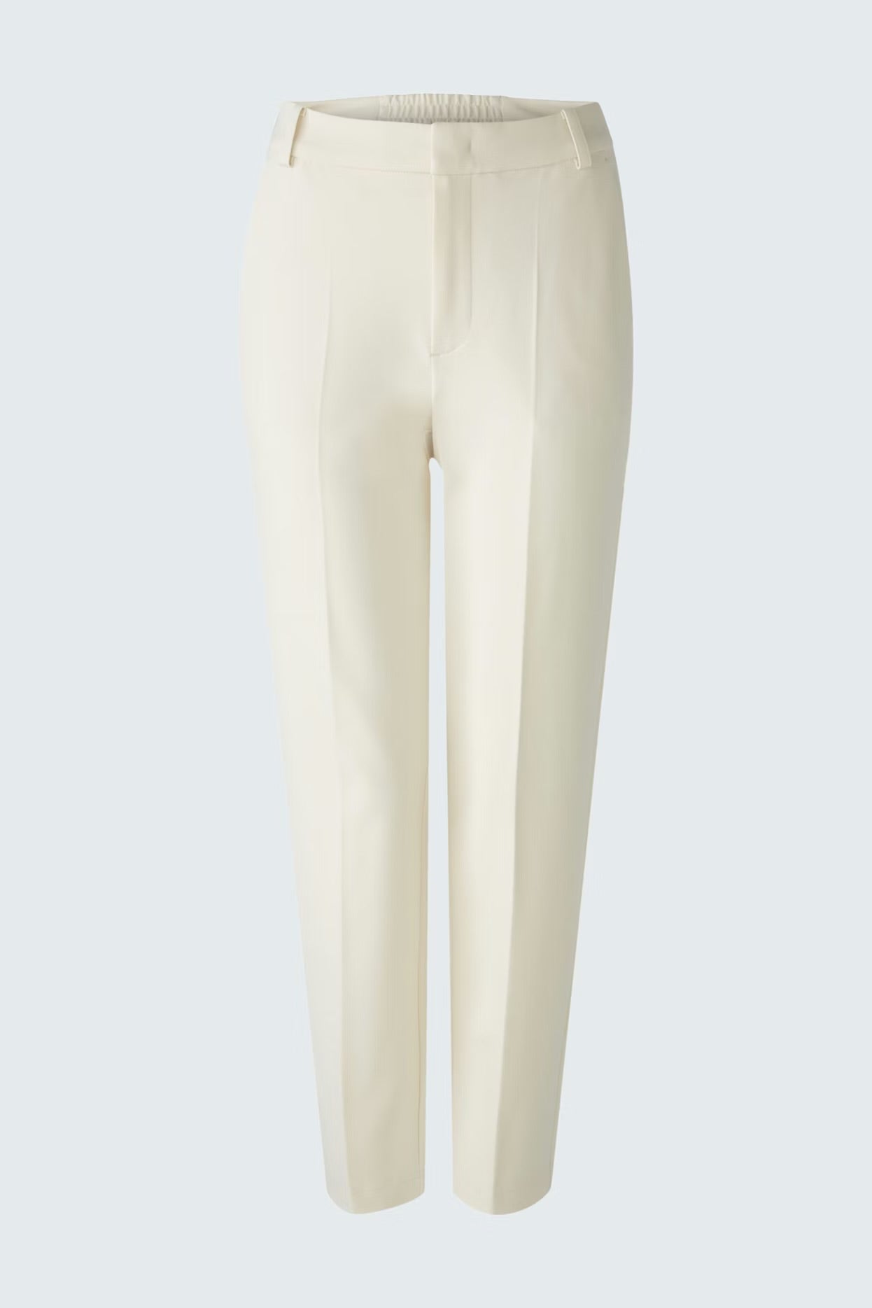 Oui Feylia Trousers Eggnog