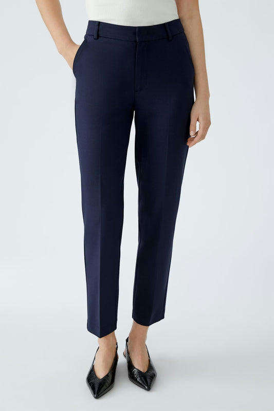 Oui Feylia Trousers Navy