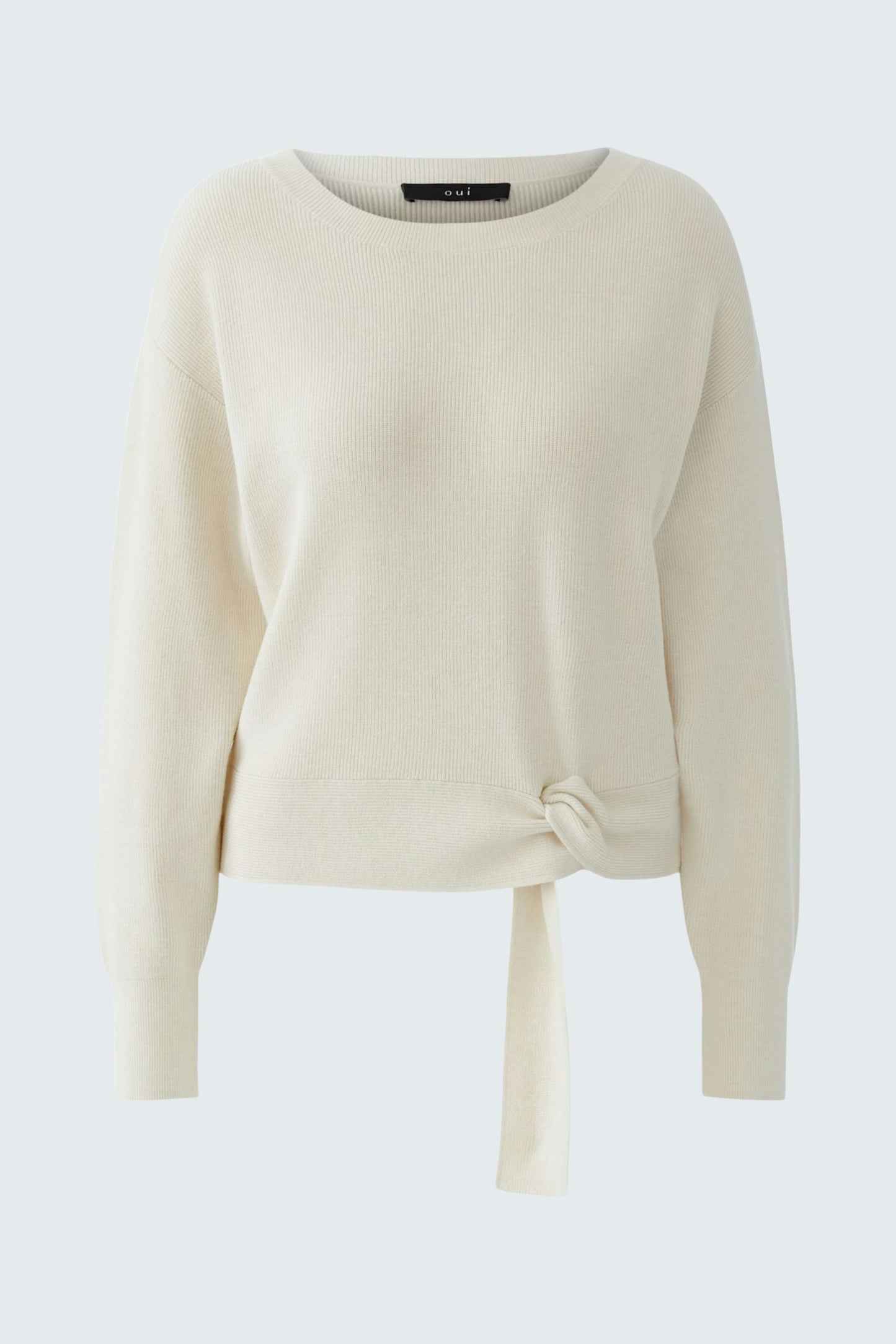Oui Jumper Tie Front
