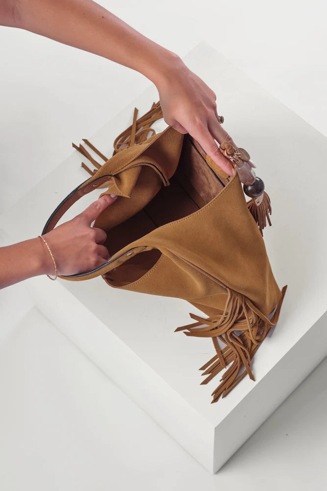 Paloma Suede Shoulder Bag
