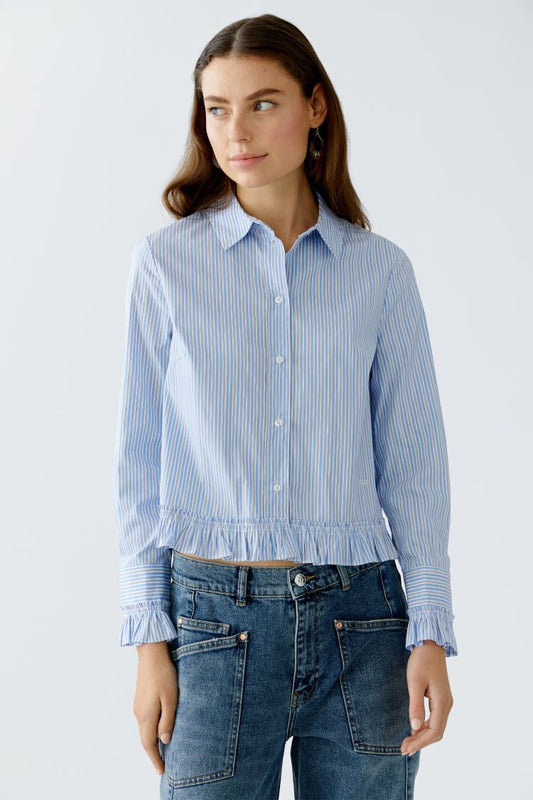 Oui Blouse Light Blue