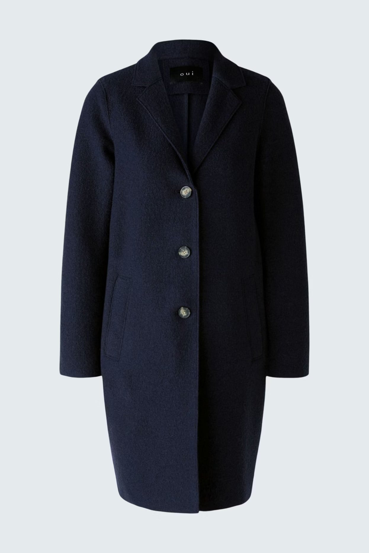 Oui Mayson Coat Navy