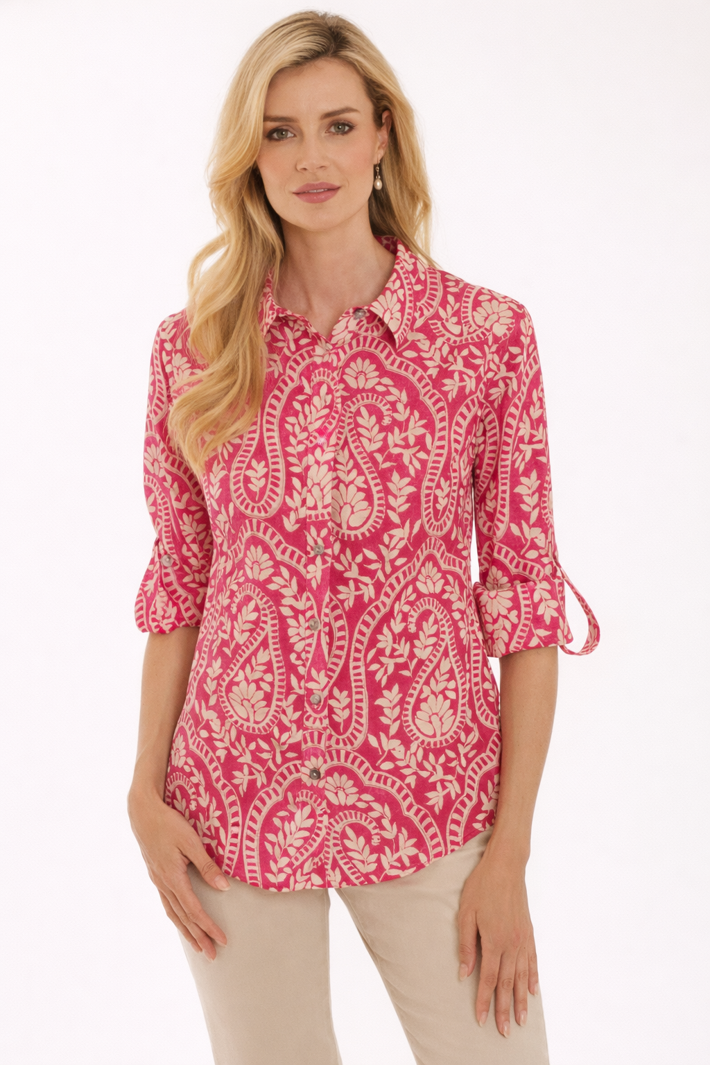 Pomodoro Paisley Shirt