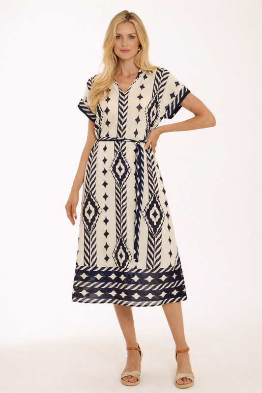 Pomodoro Negative Positive Shirt Dress