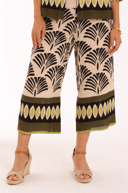 Pomodoro Fan Border Culotes