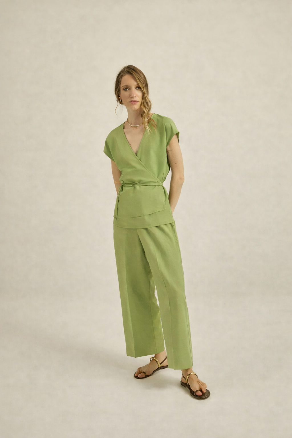 Maria Bellantani Wrap Top